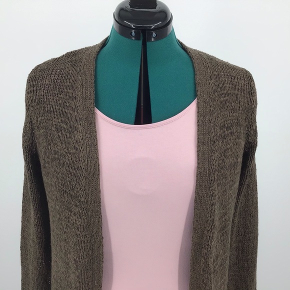 Moda International Loose Knit Open Cardigan, M - Picture 2 of 16